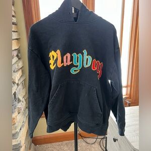 PLAYBOY Black Fleece Hoodie